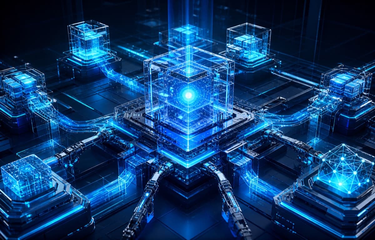 Custom AI Automation technology visualization
